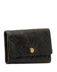 Black LV Monogram Empreinte 6 Key Holder