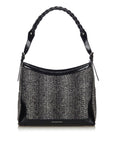 BBERRY Black Wool Fabric Shoulder Bag United Kingdom