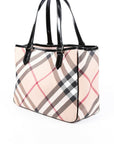 BBERRY Bag Nova Check Coated Canvas Tote