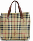Brand Inspired BBERRY London Tote Bag Brown PVC (SHC-)