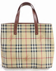 Brand Inspired BBERRY London Tote Bag Beige PVC (SHC-)