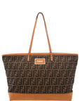 FNDI Brown Zucca Canvas Tote