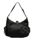 Black LV Monogram Mahina XS Crossbody Bag