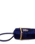 GCCI Marmont Shoulder Mini Velvet Flap