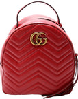 GCCI Marmont Backpack Red