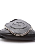 GCCI Blondie Small Leather Tote Black