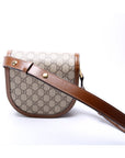 GCCI Horsebit GG Supreme Mini Rounded Bag Brown