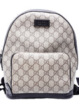 GCCI GG Supreme Eden Backpack Small Beige/Black
