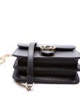 GCCI Interlocking Small Crossbody Black