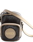 GCCI GG Nylon Off The Grid Mini Shoulder Grey/Beige