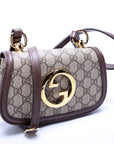 GCCI Blondie Mini Shoulder Bag Brown