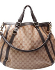 GCCI GG Crystal Medium Abbey Convertible Tote