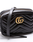 GCCI Marmont Mini Camera Bag Black