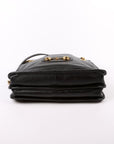 GCCI Horsebit Large Leather Tote Black