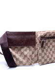 GCCI GG Canvas Waist Bag