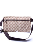 GCCI GG Canvas Waist Bag