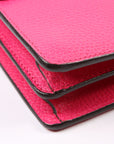 GCCI Dionysus Leather Shoulder Small Pink