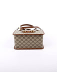GCCI GG Supreme Horsebit Mini Top Handle Bag