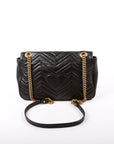 GCCI Marmont Shoulder Bag Black