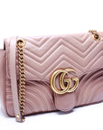 GCCI Marmont Leather Shoulder Medium