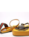 GCCI GCCI Adidas Horsebit Mini Bag Yellow