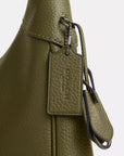 Ella Shoulder Bag (Gunmetal/Black)