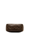Brown LV Monogram Looping MM Shoulder Bag