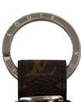 Brown LV Monogram Dragonne Key Chain
