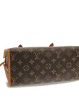 Brown LV Monogram Popincourt Haut Shoulder Bag