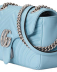 (WMNS) GCCI GG Marmont Small-Sized Single-Shoulder Bag Blue -DTDIY-