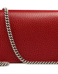 (WMNS) GCCI Dionysus Series Leather Bag Single-Shoulder Bag MIni-Size Red -CAOGX-