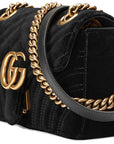 (WMNS) GCCI GG Marmont ClassicG Crossbody Bag Single Shoulder Bag Black -KDT-