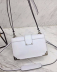 PRD Cahier Calf Leather Bag White