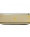 GCCI Bamboo Diana Women's Leather Handbag,Shoulder Bag Grayish