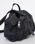 GCCI GG Nylon Women's Backpack Black