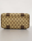 GCCI Handbag Women's Leather Handbag Beige,Brown