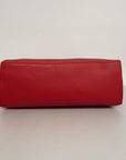 GCCI Bamboo way Bag Women's Leather Handbag,Shoulder Bag Red Color