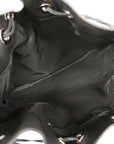 GCCI Bamboo Shoulder Bag Women's Leather Shoulder Bag Black