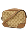 GCCI GG Canvas way Bag Women's Shoulder Bag Beige,Brown