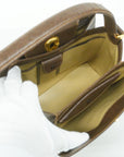 GCCI Handbag Women's Leather Handbag Brown