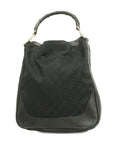 GCCI WAY Bag Women's GG Canvas Handbag Black