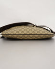 GCCI Body Bag Men's GG Supreme Sling Bag Beige,Brown