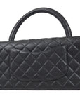 CHNL 1994 Classic Flap Handbag Medium Black Caviar