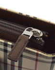 BBERRY Beige Check Tote Shoulder Bag