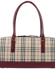 BBERRY Beige Nova Check HandBag
