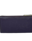 Astrid Wallet In Cassis Epi Leather Luxury Designer By LV, Size: Large