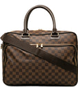 Brown LV Damier Ebene Icare Business Bag