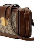 (WMNS) GCCI Mini-Sized Single-Shoulder Bag White/Brown -TCG-