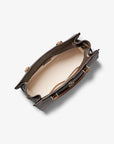 Hamilton Moderne Large Signature Logo Satchel (BRN/ACORN)