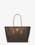 Hamilton Moderne Large Signature Logo Tote Bag (BRN/ACORN)